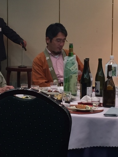 奥播磨　下村酒造店　荒木氏