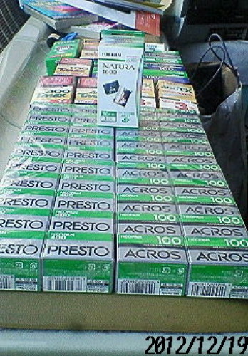 いっぱいフィルムを買った