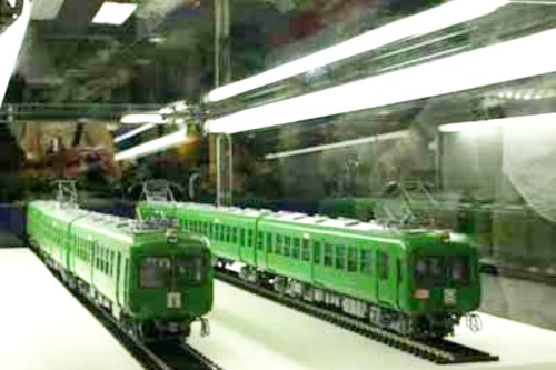model train of Tokyu first 5000 Series.jpg