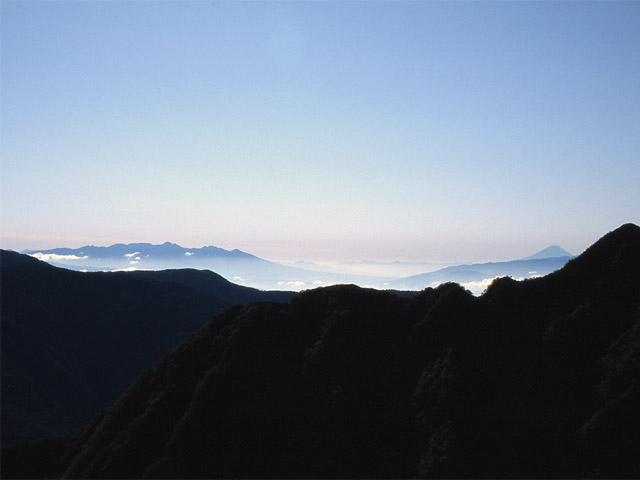 2009/9/20 富士山と南アルプス