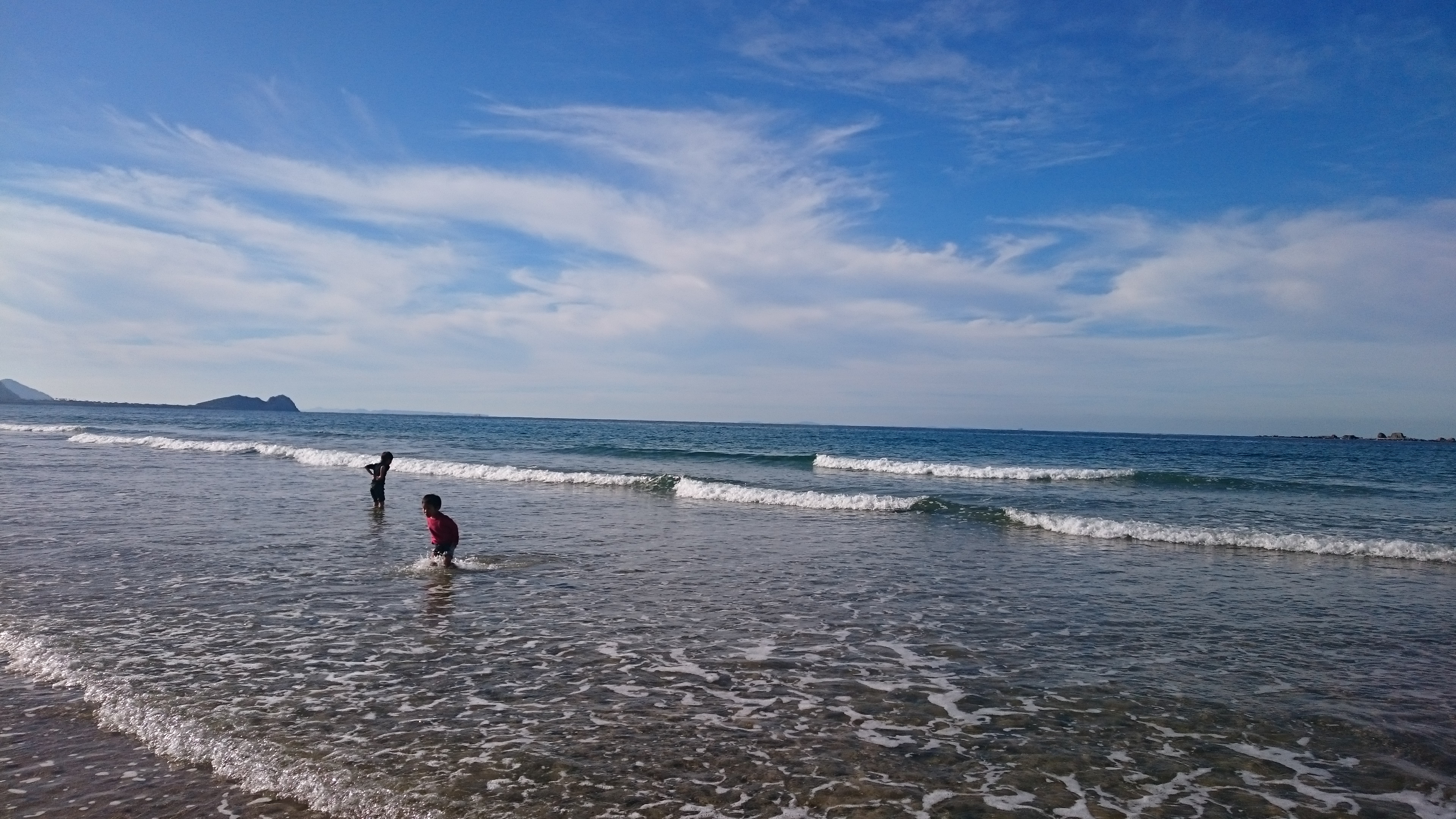 冬の海で遊んできましたin糸島 Ikimono S Life 日々の生活を綴っています 楽天ブログ