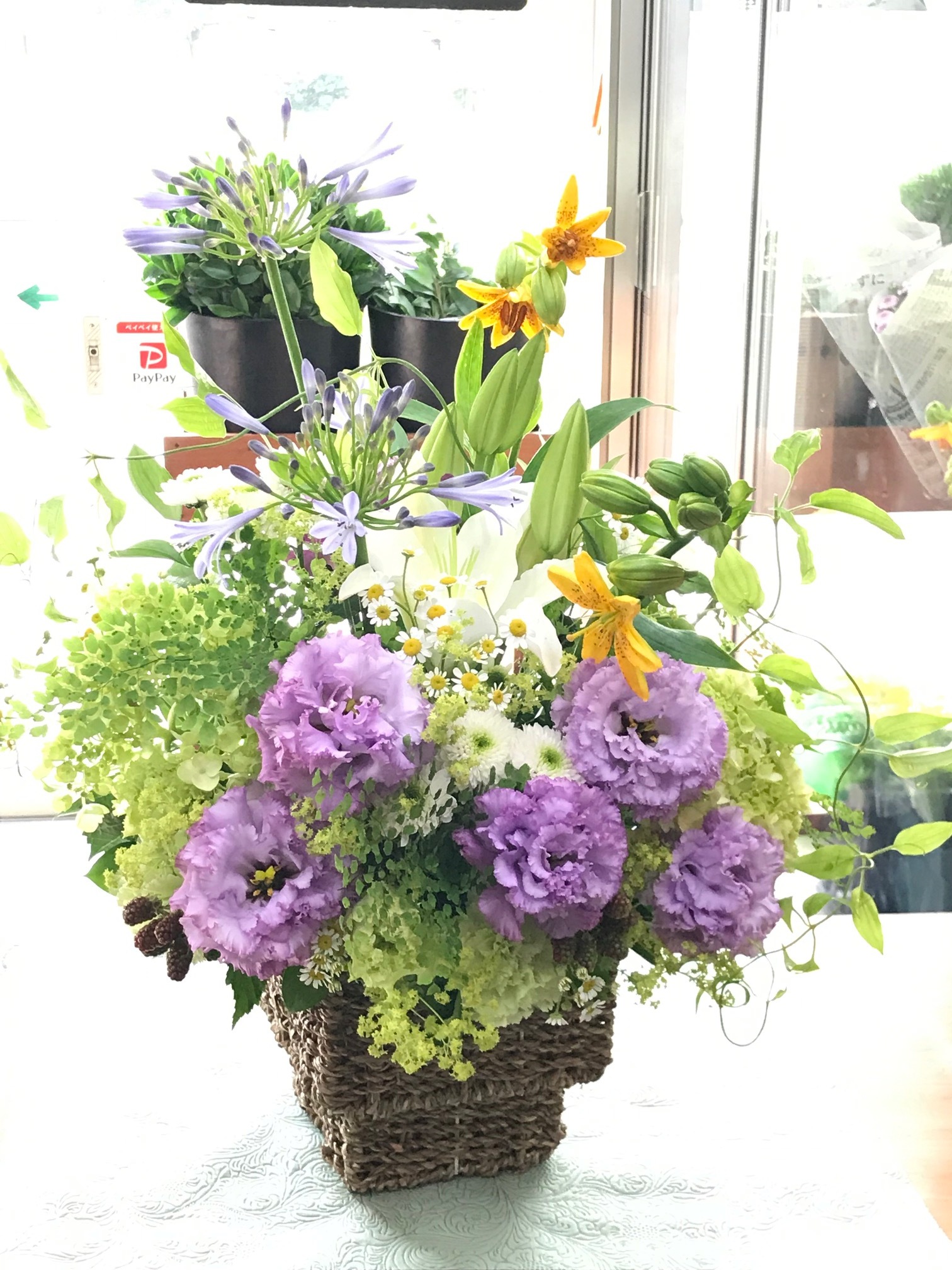 6月 竹島ユリとトルコキキョウ ジュリアスラベンダー Flower Shop Berryのブログ 楽天ブログ