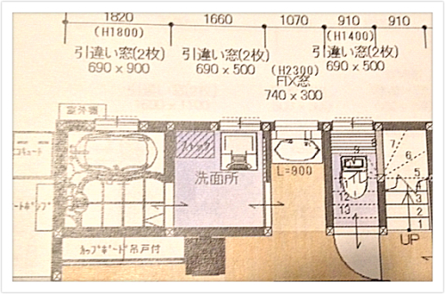 おうちづくり間取り決定 浴室 洗面 トイレ詳細 好きなことちょっとずつ