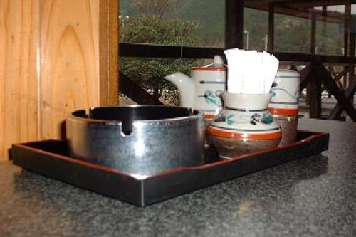 飲食店なのに灰皿