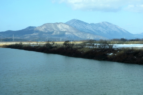 JR信濃川分水橋梁から　2016.02.11