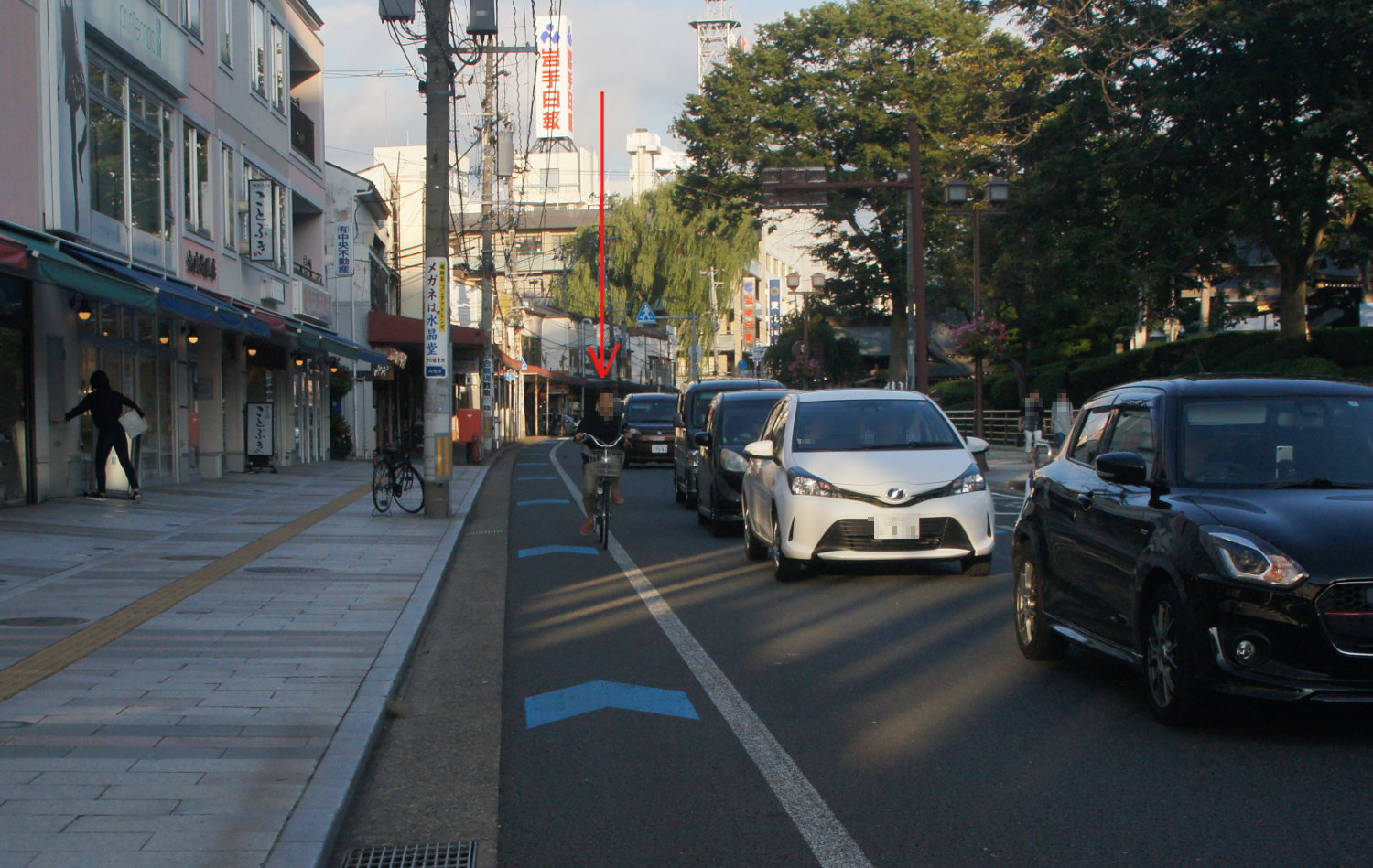 18年9月2日 曇り後晴れ 大通り歩行者天国で小学生に降りてもらう 盛岡自転車事情 楽天ブログ