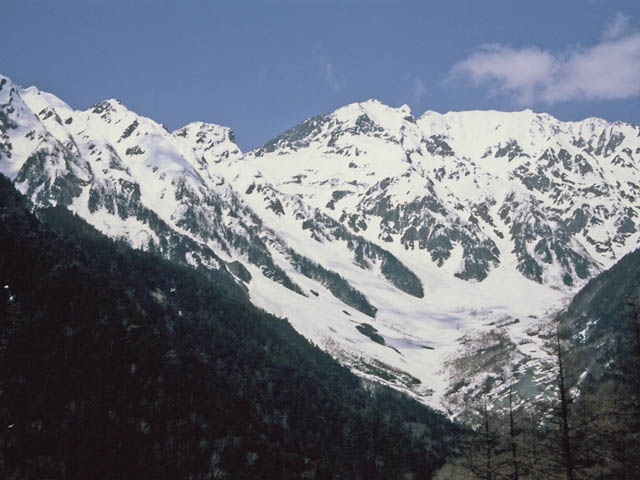 2011/5/4 上高地から穂高連峰２