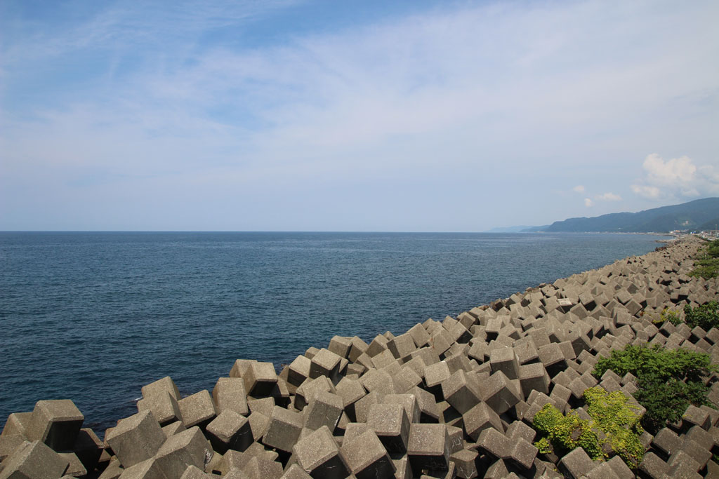 糸魚川の日本海