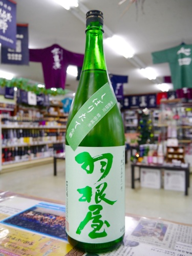 羽根屋 特別純米 しぼりたて生酒  富美菊酒造