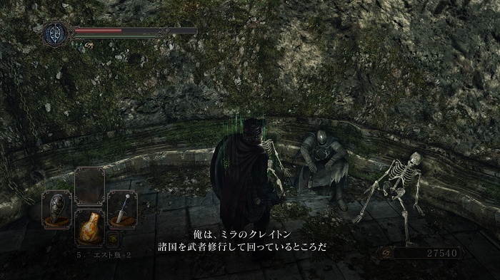 Dark Souls Ii日記 髑髏になってクロアーナさんに愛でられたい のんびりしつつどんぶらこと泳いでいるとなんとそこで虚無る日記 楽天ブログ