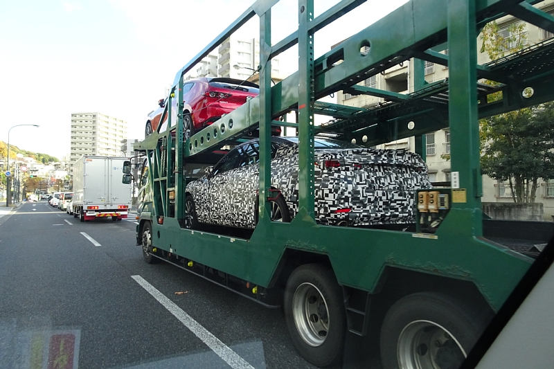 テスト車のカモフラージュ柄 大ボケ日記 楽天ブログ