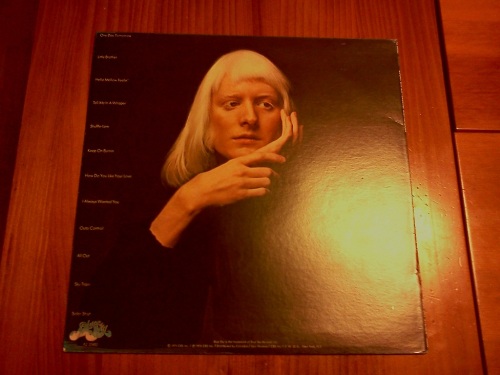 Edgar Winter Jasmine Nightdreams 裏面