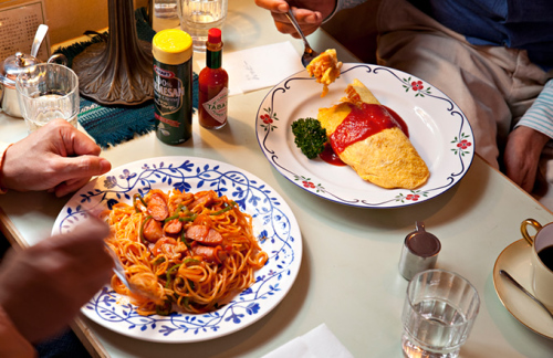 ナポリタンとオムライス.jpg