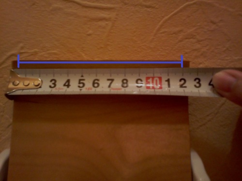 長さ測る