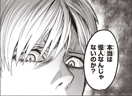 本当は怪人なんじゃないのか？