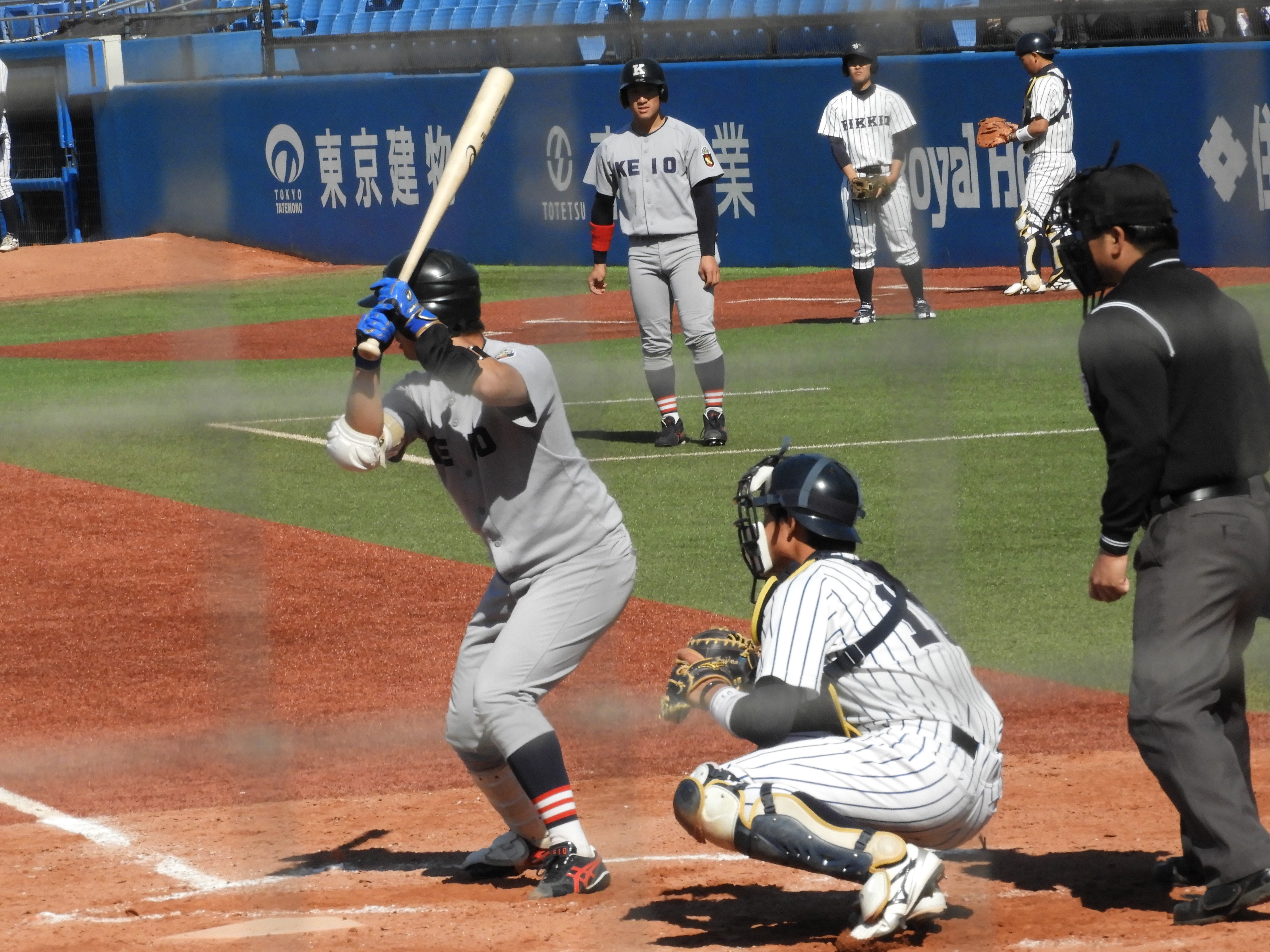 東京六大学19春 慶應義塾大 小原和樹の存在感がすごい 岩手は投手だけじゃないぞ あま野球日記 大学野球 楽天ブログ