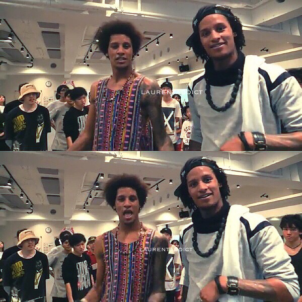 Les Twins☆EXCLSIVE WS IN JAPAN 2014 Nov. | LES TWINS WORLD ＠Laurent ...