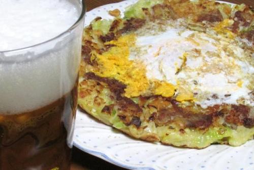 SUTORY The PREMIUM MALT'S ｻﾝﾄﾘｰﾌﾟﾚﾐｱﾑﾓﾙﾂ  & お好み焼き.jpg