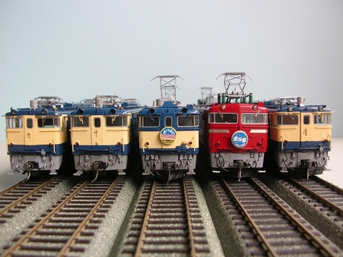 天賞堂　電気機関車　北斗星　あけぼの.JPG