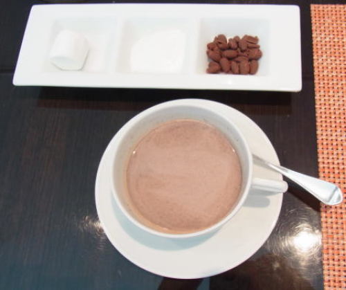 20120519ekki BAR ＆ GRILL AF.T 11ホットチョコレート.jpg