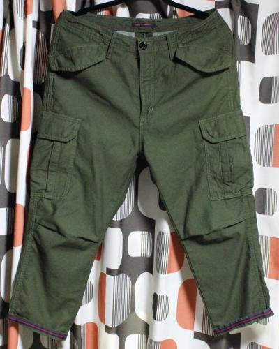 BLUEWAY JEANS カーゴクロップドパンツ M1712.jpg