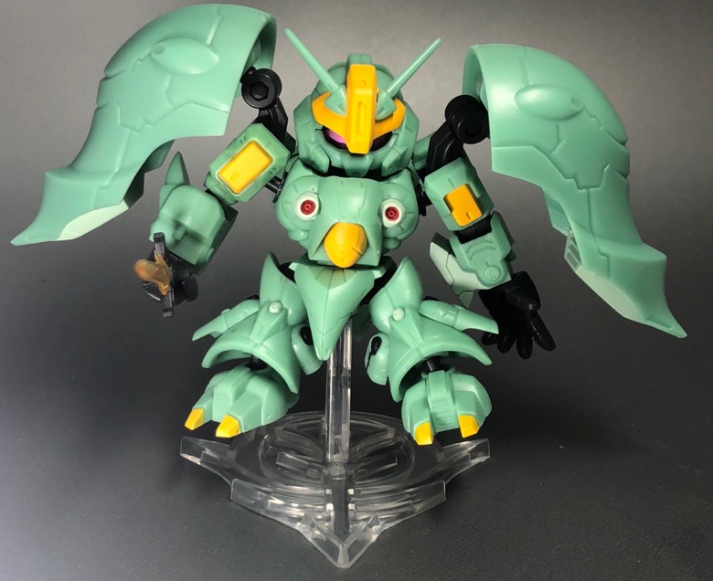 ｶﾞｼｬﾎﾟﾝ戦士f EX03 ｸｨﾝ・ﾏﾝｻ レビュー #SDガンダム | ガンプラなどなど
