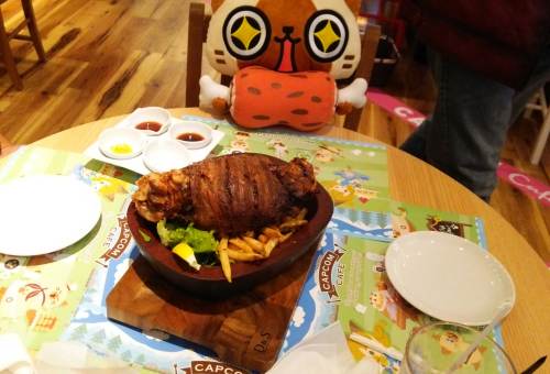 20151222カプコンカフェ１３　こんがり肉Ｇ.jpg