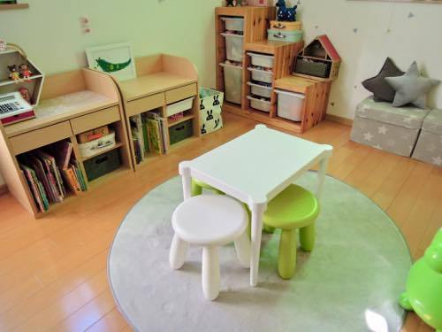 Ikeaのキッズテーブルを子供部屋に置いたよー すっきりでナチュラルなおうちライフ 楽天ブログ