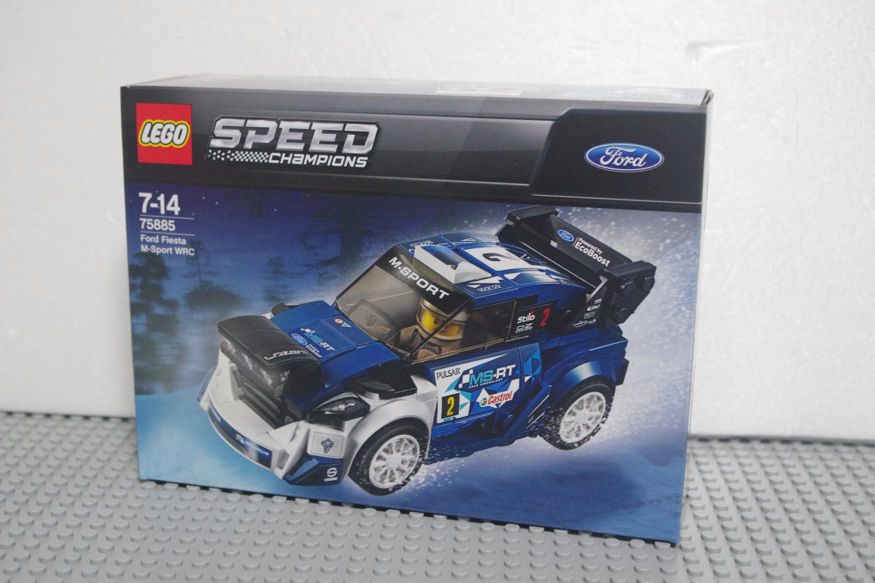LEGO 75885 スピードチャンピオン フォード・フィエスタ Mスポーツ WRC | LEGOとかなんでも手を出す！ - 楽天ブログ