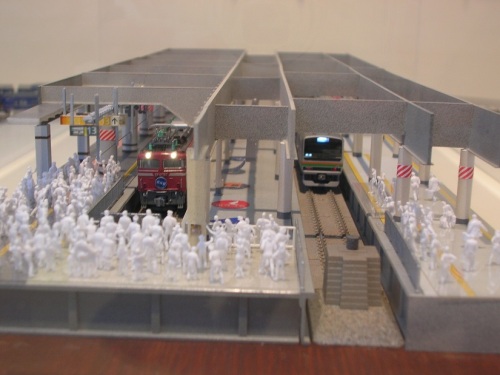 ４　さよなら寝台特急北斗星　ジオラマ.JPG
