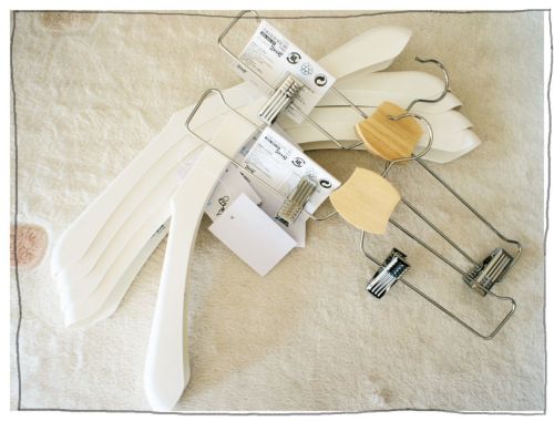 IKEA　ズボン＆スカートハンガー　ハンガー用ショルダーシェイパー