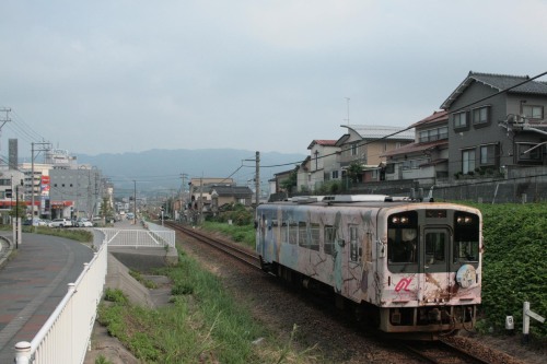 NT201 decorative train of Noto Railway NT200 Series