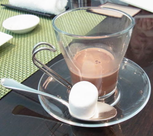 20120519ekki BAR ＆ GRILL AF.T 12ホットチョコレート（エスプレッソ）.jpg