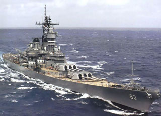 アイオワ級戦艦の3番艦 ミズーリ