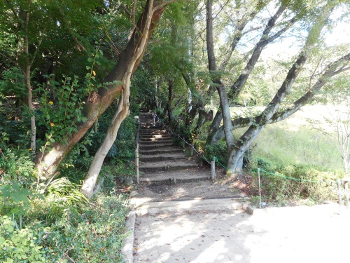 小牧山城大手登城道.JPG