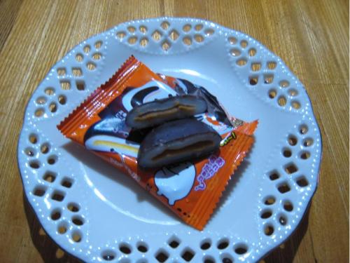 ムチッとチョコ半分に切ってみた