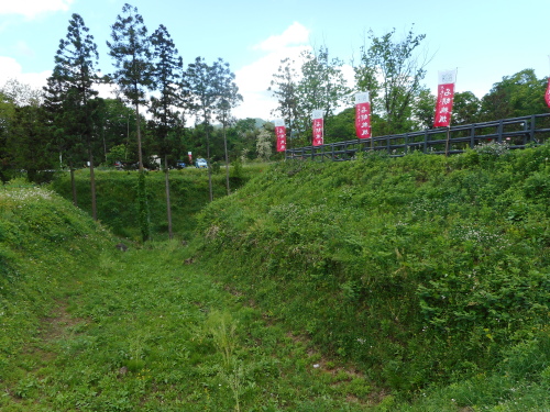 名胡桃城二の丸空堀 (3).JPG