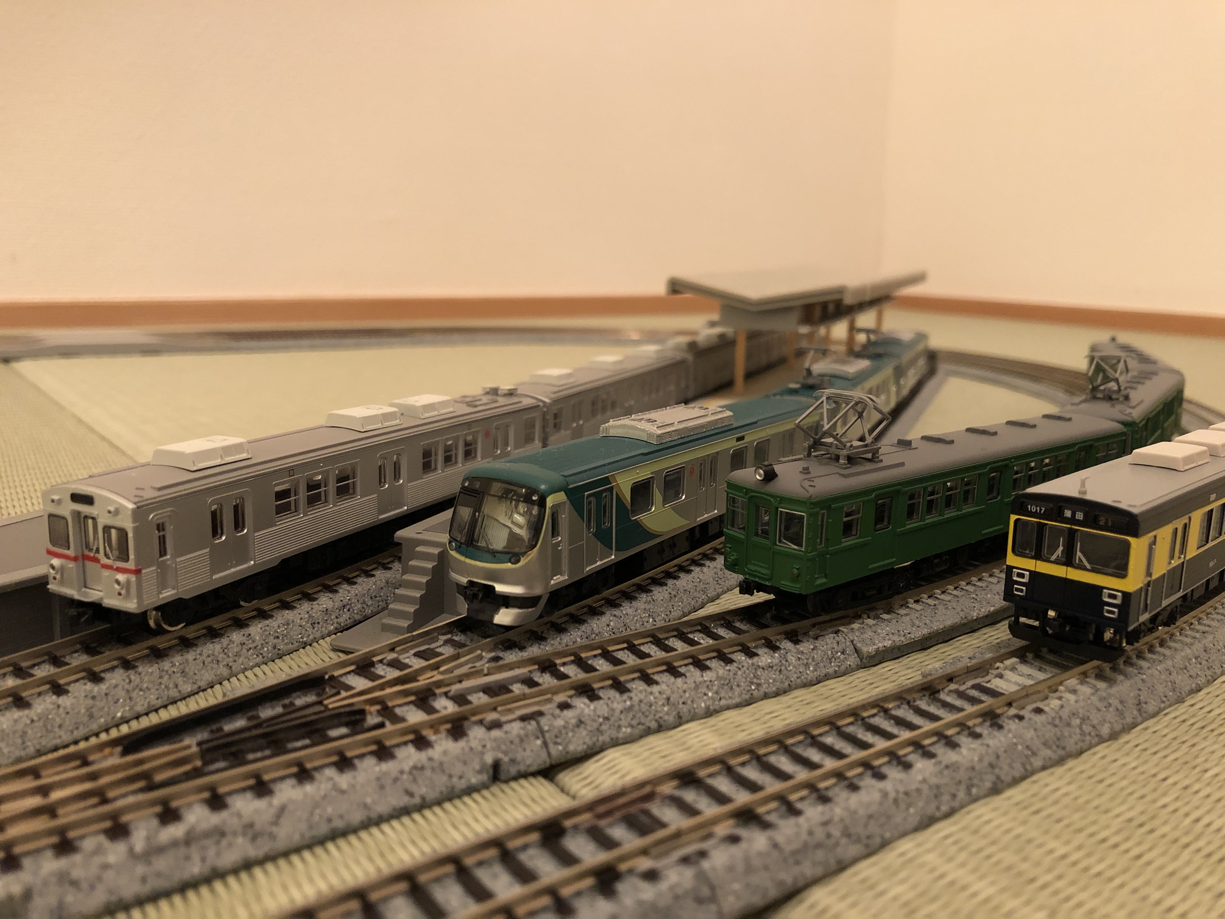 鉄道コレクション 東急7700系2両セット×2個