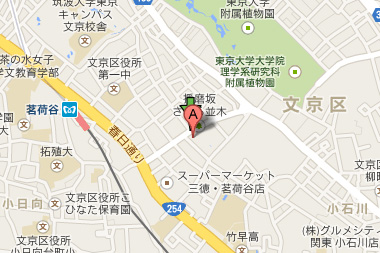 津山城(鶴山公園) 地図