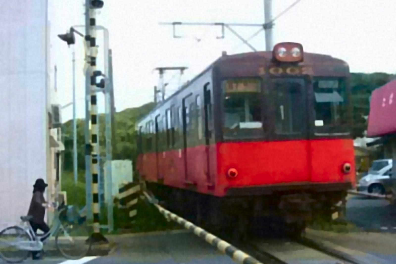 鉄子 塗装になる前の銚電1002号 花見友紀の 鉄道のある日常 楽天ブログ