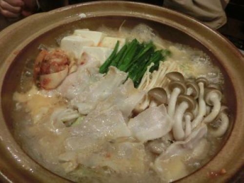 キムチ鍋が煮えたよ