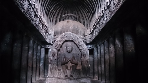 インド旅行_2014（エローラ遺跡＠アウランガバード)
