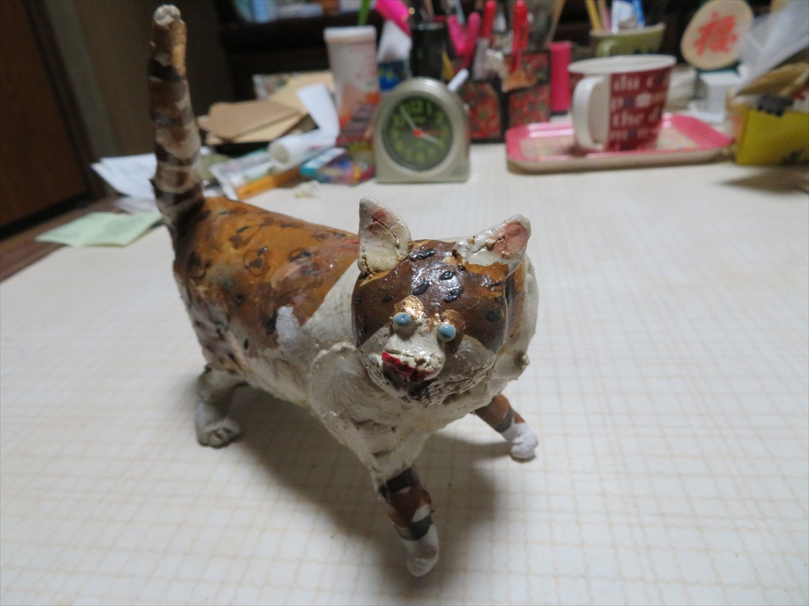 陶芸家森正氏の猫作品 一緒に過ごしてみませんか？ - 工芸品