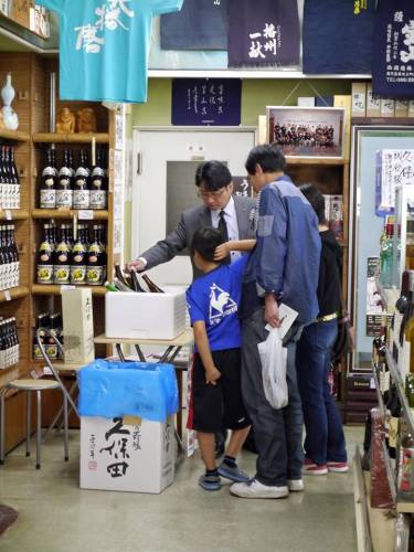 朝日酒造　佐山氏