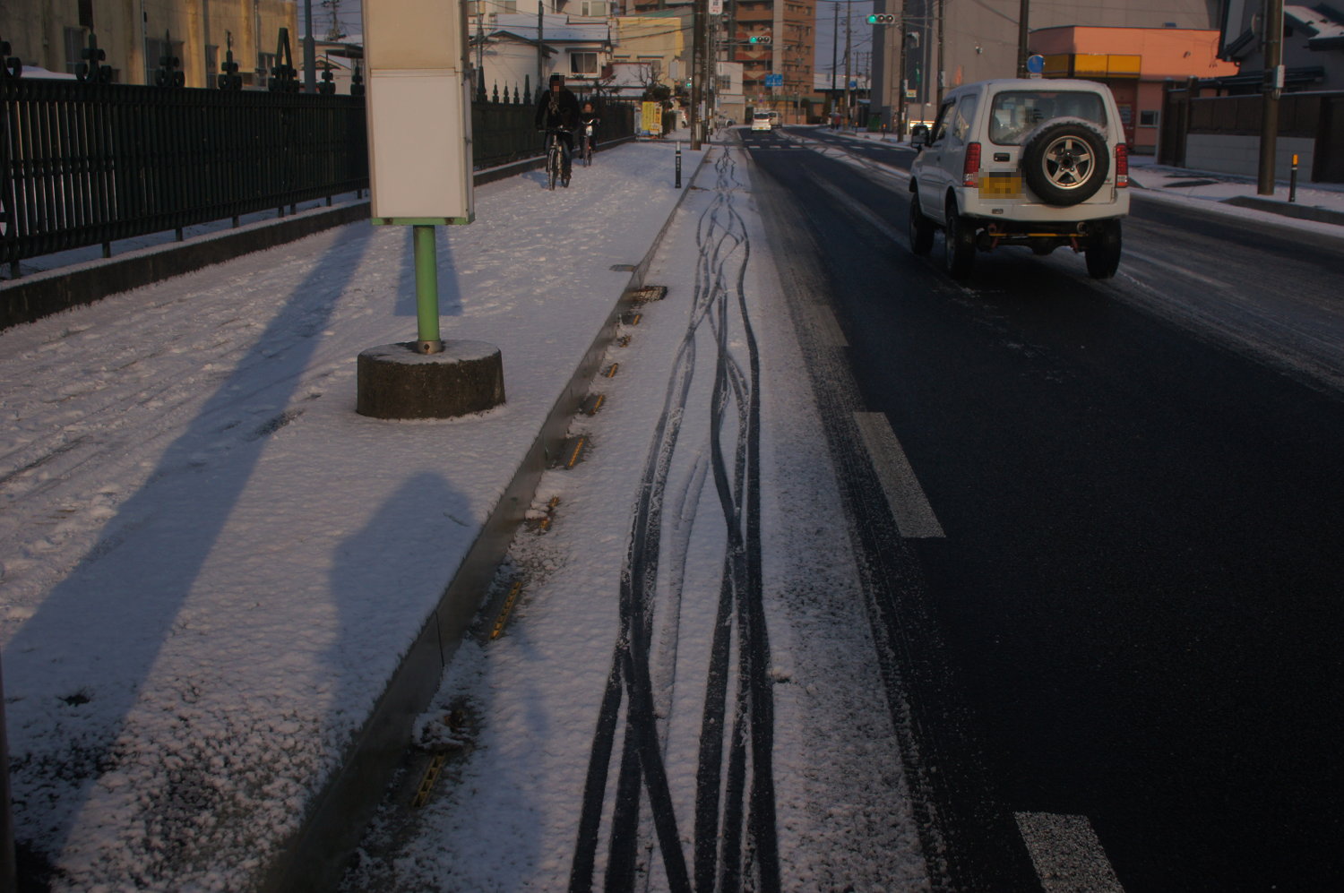 4号 自転車通行帯