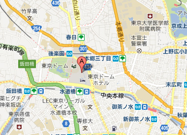 東京ドームシティ 地図