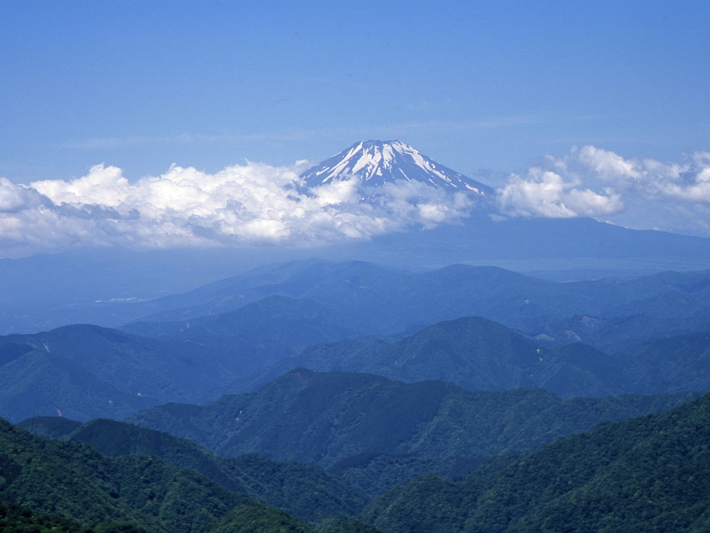 塔ノ岳から富士山