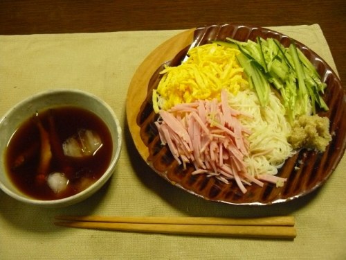 P1770122 (640x480)140727昼食　冷やしそーめん.jpg