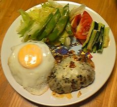 ダブルハンバーグ