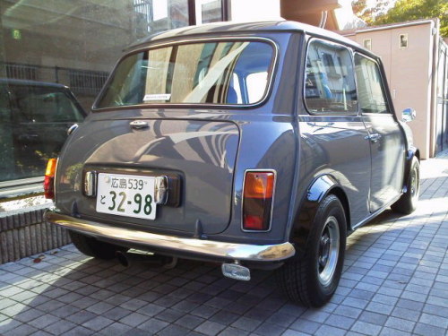 ミニクーパー（我が家にて）